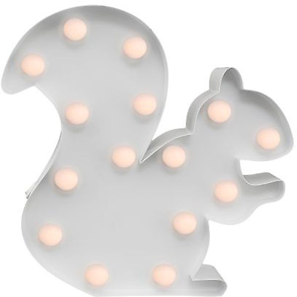 MARQUEE LIGHTS LED Dekolicht »Squirrel« LED-Modul 1 Stk. Warmweiß Wandlampe günstig online kaufen
