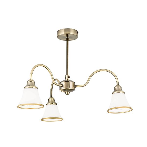 Orion Leuchten Deckenluster Maja Ø 56cm 3 x E14 Antik günstig online kaufen