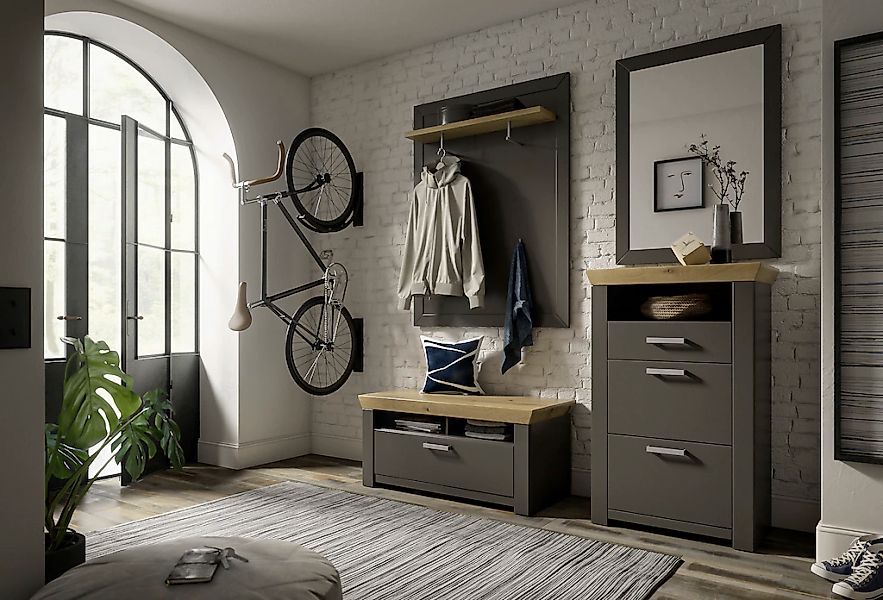 set one by Musterring Garderoben-Set "GA York Kombi 70" Set, 4 Stk. tlg. günstig online kaufen