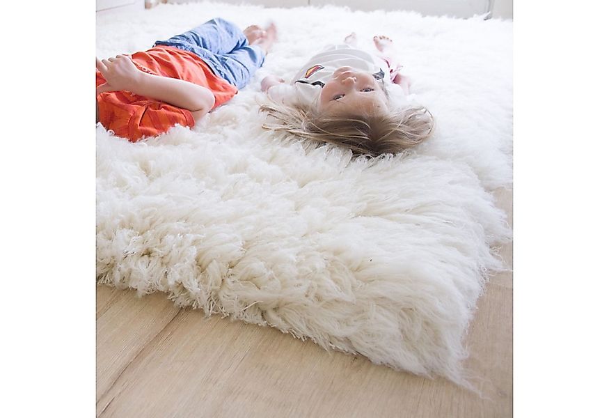 Steffensmeier Wollteppich Flokati 4000, Rechteckig, original griechischer F günstig online kaufen