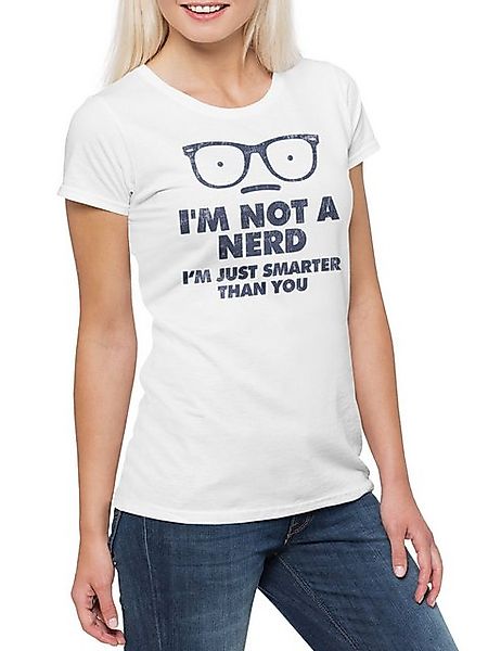 Urban Backwoods Print-Shirt I'm Just Smarter Than You Damen T-Shirt Jerk Ge günstig online kaufen