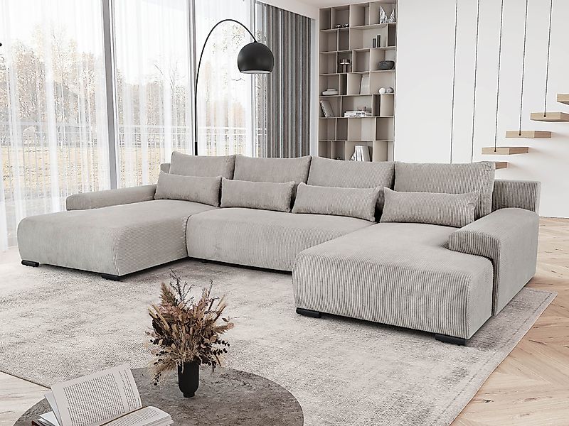 Beautysofa Ecksofa BENNY U, mit Schlaffunktion, günstig online kaufen