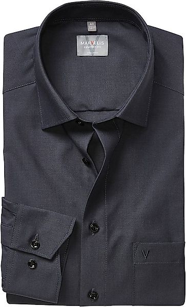 MARVELIS Langarmhemd Businesshemd, comfort fit, New-Kentkragen günstig online kaufen