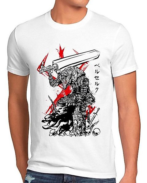 style3 T-Shirt Mighty Swordsman berserk anime manga japan cosplay günstig online kaufen