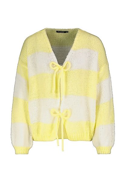 SUBLEVEL Strickjacke Cardigan mit Schleifen Cardigan, überschnittene Schult günstig online kaufen
