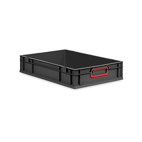 PROREGAL Eurobox Nextgen Color HxBxT 12x40x60cm 23 Liter Griffe Rot Geschlo günstig online kaufen