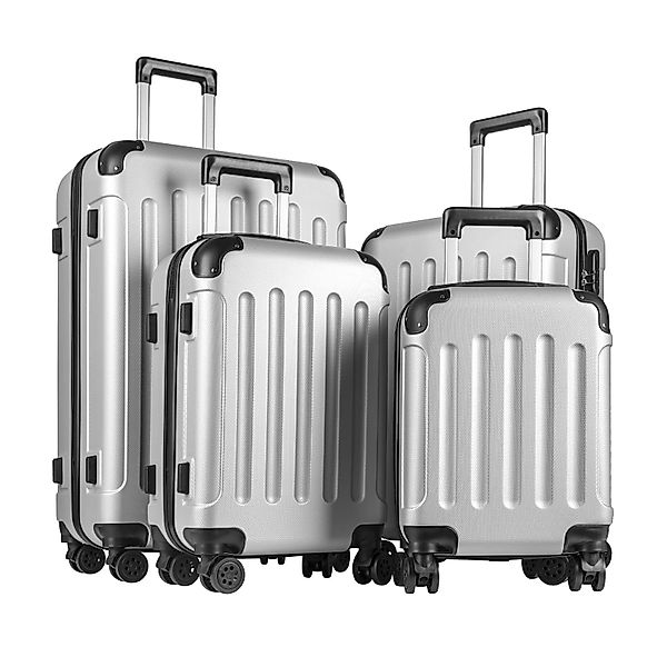 yonsly Kofferset Reisekoffer 4er Set Hartschalenkoffer günstig online kaufen
