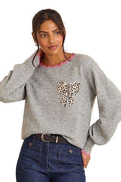 Love & Roses Strickpullover Love & Roses Strickpullover mit Bogenkante Peti günstig online kaufen