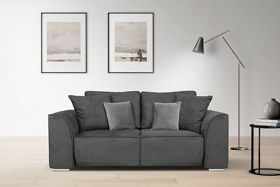 OTTO home 2-Sitzer "BEATRICE, erhältlich in trendigen Stoffoptionen, B/T/H: günstig online kaufen