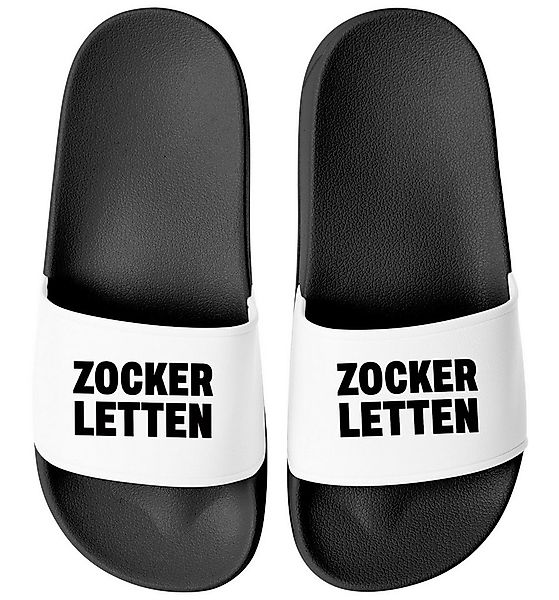 MoonWorks Badelatschen Zocker-Letten, für Gamer Nerds Gaming-Fans, Witzige günstig online kaufen