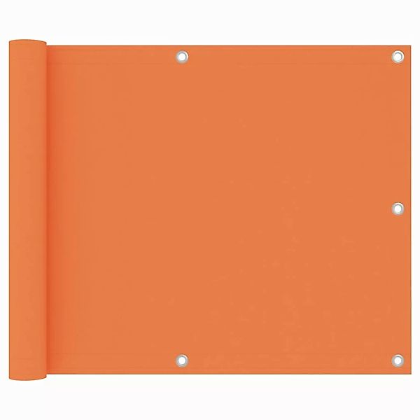 Balkon-sichtschutz Orange 75x600 Cm Oxford-gewebe günstig online kaufen