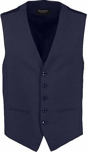 BENVENUTO. Anzugweste marine Modern Fit günstig online kaufen