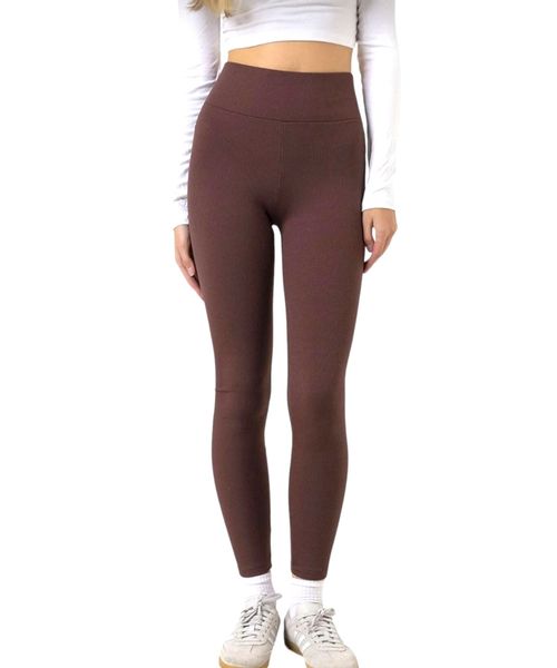 fashionshowcase Leggings Leggings Damen Gerippte Leggings günstig online kaufen
