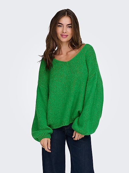 JDY V-Ausschnitt-Pullover JDYDINEA L/S REVERSIBLE PULLOV. günstig online kaufen