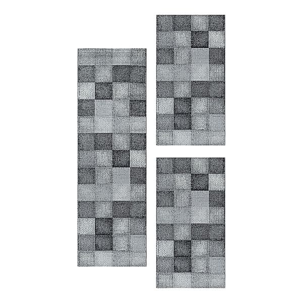 SIMPEX24 Kurzflor-Bettumrandung Kariert Design, Höhe 8 günstig online kaufen