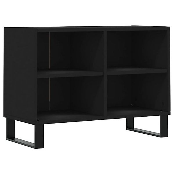 vidaXL TV-Schrank TV-Schrank Schwarz 69,5x30x50 cm Holzwerkstoff (1-St) günstig online kaufen