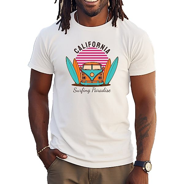 Banco Print-Shirt Sommer Surfen Beach Strand günstig online kaufen