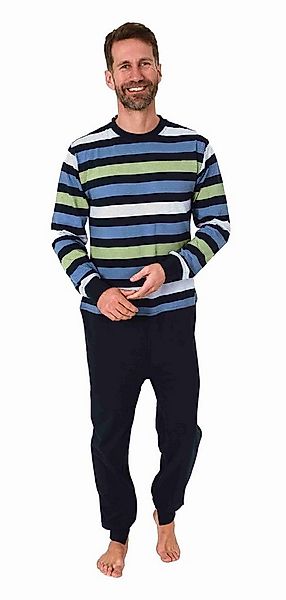 Normann Care Pyjama Herren Pflegeoverall langarm mit Reissverschluss am Rüc günstig online kaufen