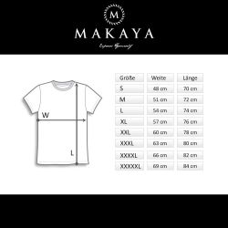 MAKAYA T-Shirt Herren Vintage Schallplatte Hip günstig online kaufen