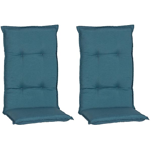 Beo Sitzauflage Hochlehner Thionville 2er-Set Marineblau günstig online kaufen