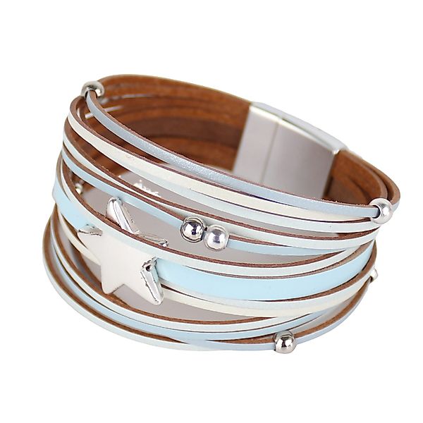 MIRROSI Lederarmband Damen aus Echtleder mit günstig online kaufen