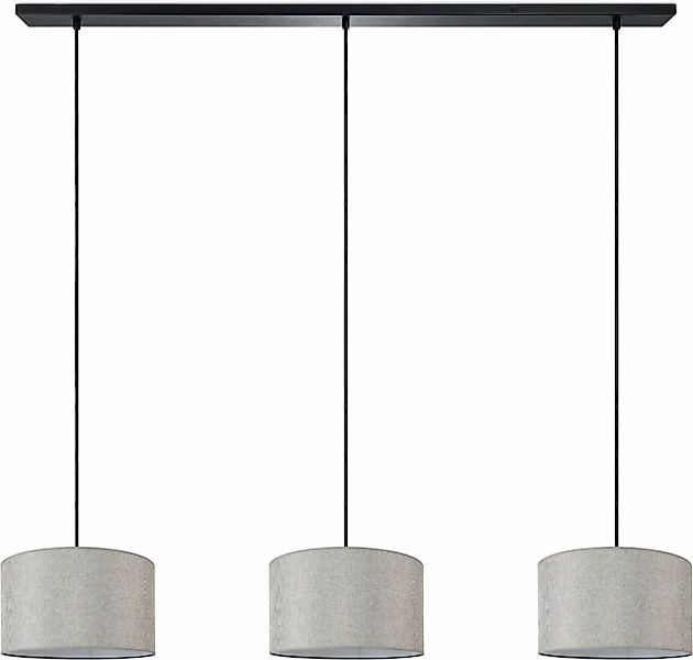 Paco Home Pendelleuchte »HUGO CANVAS UNI COLOR«, Leuchtmittel E27   ohne Le günstig online kaufen