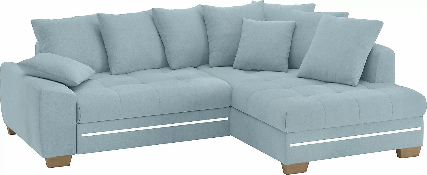 Mr. Couch Ecksofa "Nikita II, L-Form", mit RGB-LED Beleuchtung, wahlweise m günstig online kaufen