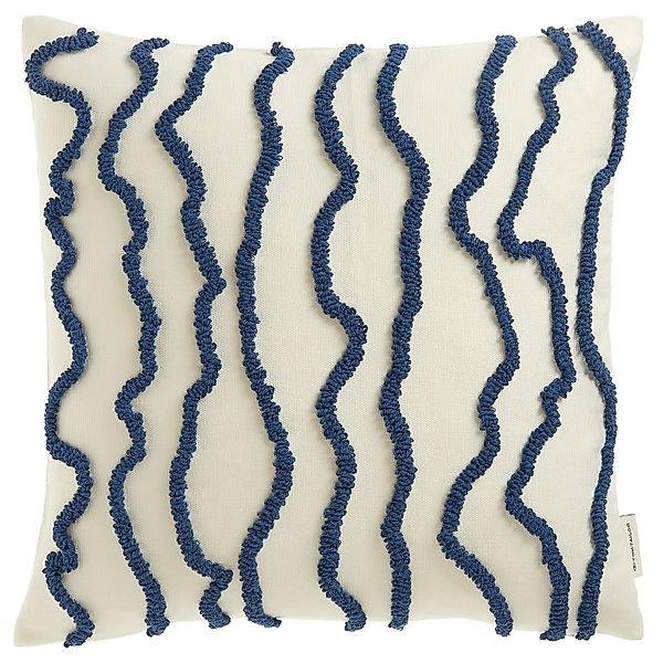 TOM TAILOR HOME Dekokissen Wavy, bestickt, günstig online kaufen