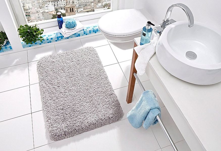 Kleine Wolke Badematte Trend, Höhe 35 mm, rutschhemmend beschichtet, fußbod günstig online kaufen