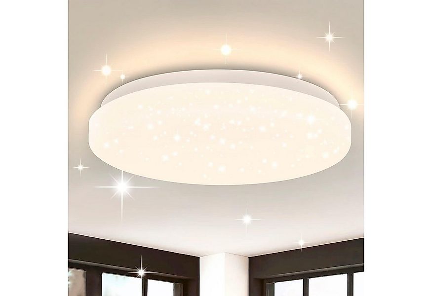 ZMH LED Deckenleuchte Klein Sternenhimmel Modern Deckenlampe für Schlafzimm günstig online kaufen