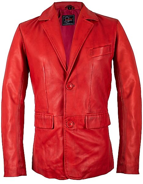 MDM Lederblazer Herren Leder Sakko Leder günstig online kaufen