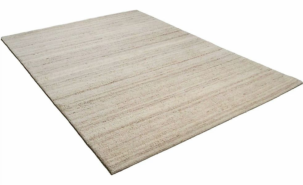 THEKO Wollteppich  Royal Berber ¦ beige ¦ Wolle ¦ Maße (cm): B: 240 H: 1,8 günstig online kaufen