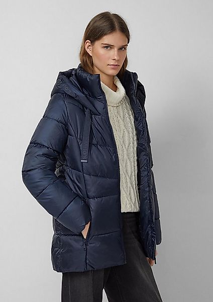 s.Oliver Winterjacke Outdoor-Jacke Steppjacke mit Stehkragen und Kapuze günstig online kaufen