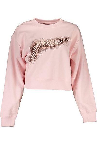 GUESS JEANS Sweatshirt Rosa Herrenpullover aus Bio-Baumwolle mit günstig online kaufen