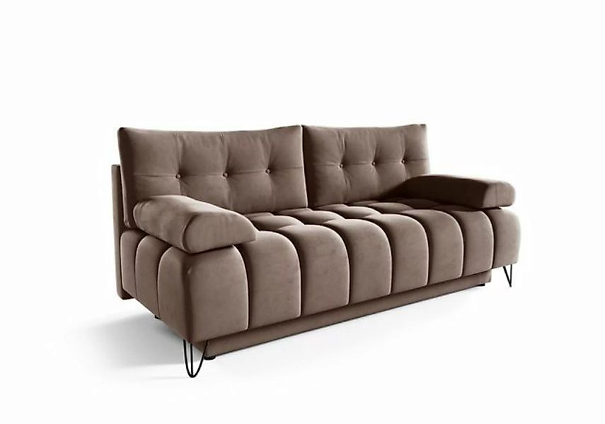 MOEBLO Schlafsofa BRODY, Sofa Couch für Wohnzimmer Polstersofa Sofagarnitur günstig online kaufen