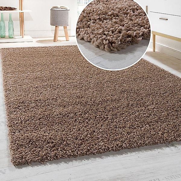 Paco Home Hochflor-Teppich Sky 250, rechteckig, günstig online kaufen