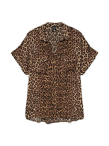 Vero Moda Blusenshirt Leopardenmuster, kurzärmelig, Vordertaschen VMBUMPY S günstig online kaufen