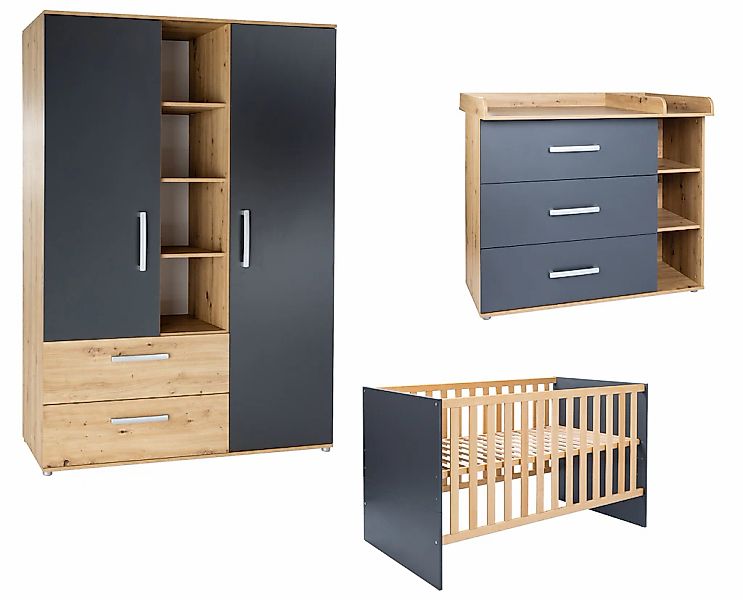 arthur berndt Babyzimmer-Komplettset "Babyzimmer-Set "Alessio" 3-teilig, An günstig online kaufen