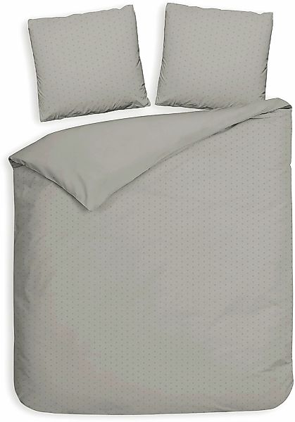 Heckett & Lane Bettwäsche "Punto" 3 Stk. gepunktet, 100% Baumwolle ab 135x2 günstig online kaufen