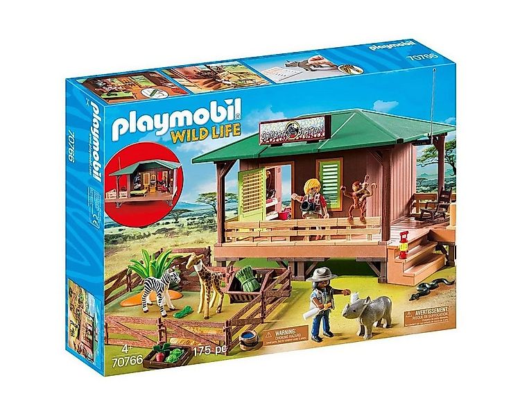 Playmobil® Spielwelt PLAYMOBIL® 70766 - Wild Life - Spielset, Rangerstation günstig online kaufen