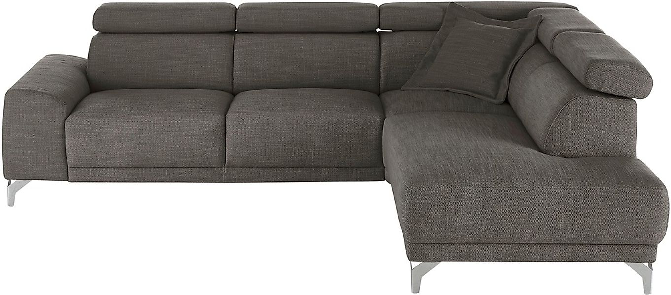 3C Candy Ecksofa »Greve Sofa immer mit manuelle Kopfteilverstellungen, mode günstig online kaufen