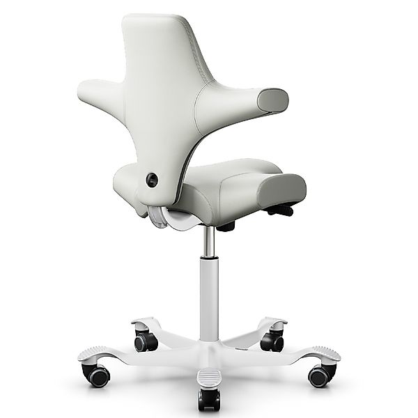 HAG CAPISCO 8106 | Kunstleder weiß | Gestell weiß günstig online kaufen