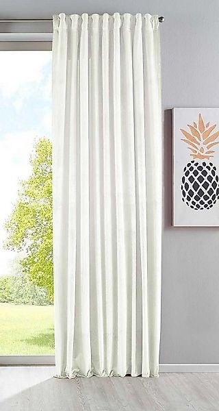 Gardinenbox Vorhang (1 St), verdecketeSchlaufen, verdunkelnd, Samt, Verdunk günstig online kaufen