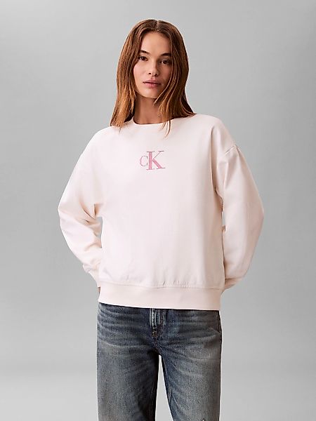 Calvin Klein Jeans Sweatshirt, Regular fit mit Rundhalsausschnitt günstig online kaufen
