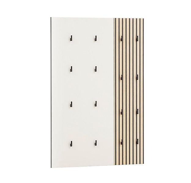 Lomadox Garderobenpaneel ALTAMURA-80, erweiterbare Garderobe Kleiderhaken m günstig online kaufen