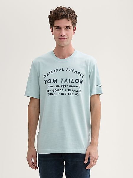 TOM TAILOR T-Shirt Logo Print T-Shirt günstig online kaufen