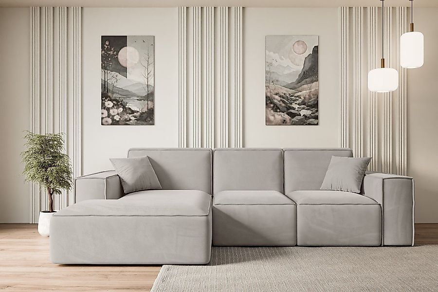 ALTDECOR Ecksofa SERRA-L-S, Couch mit Schlaffunktion, günstig online kaufen