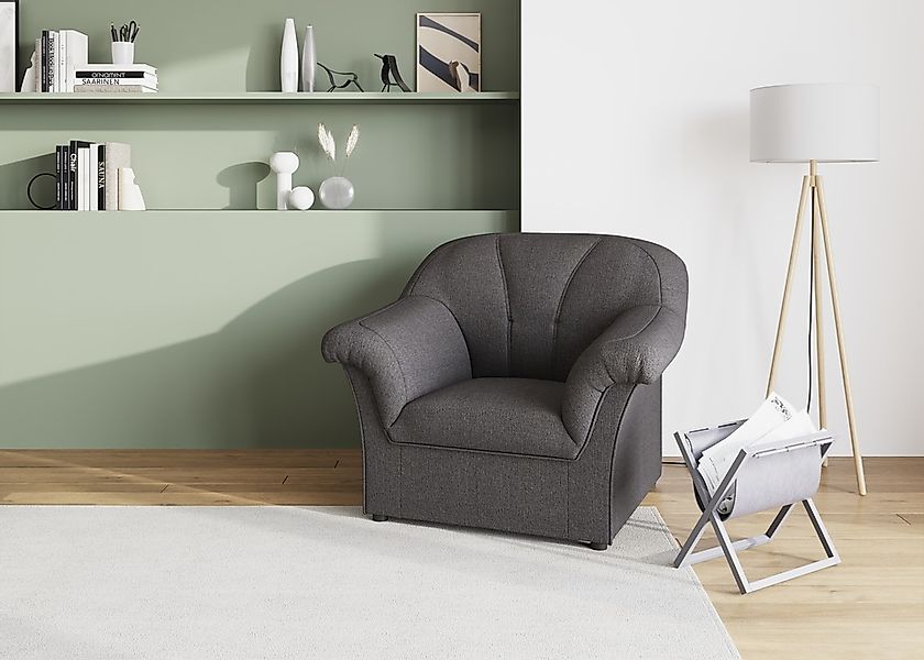 DOMO collection Sessel "Pegnitz zeitlos, elegante Armlehnen, komfortabel" günstig online kaufen