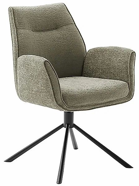 MCA furniture Esszimmerstuhl, Chenilleoptik, (2er-Set), drehbar 360°, Belas günstig online kaufen
