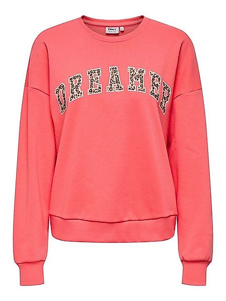 ONLY Sweatshirt ONLJOANA L/S LEO O-NECK CS SWT günstig online kaufen